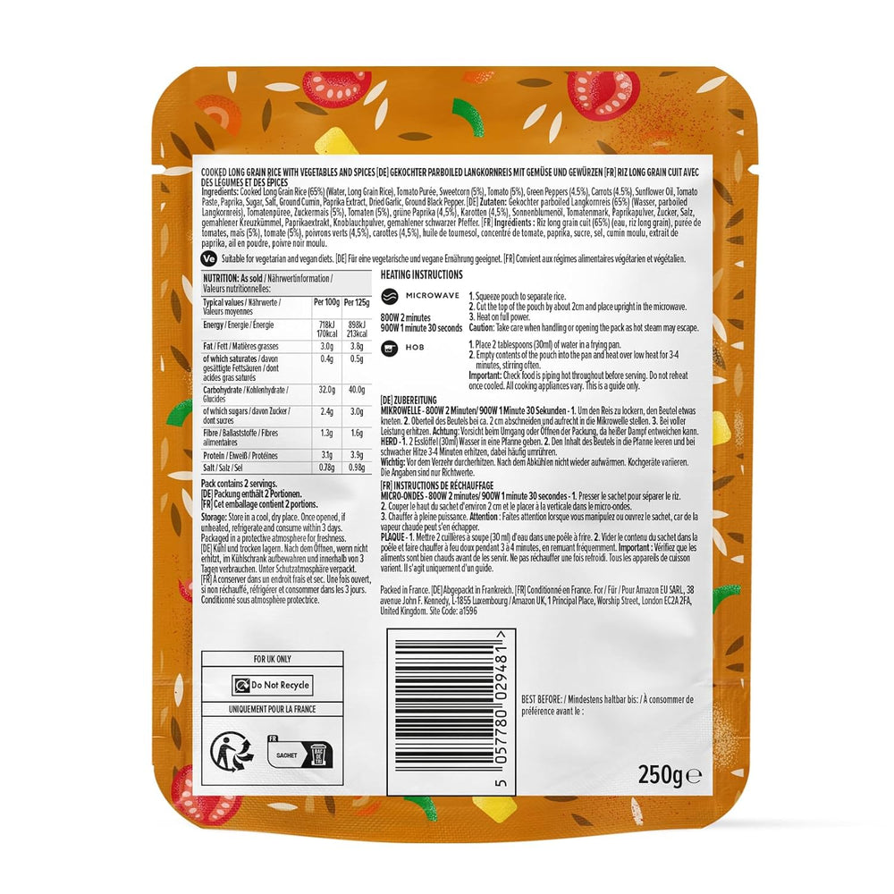 Riz à la mexicaine d'Amazonie, 250g