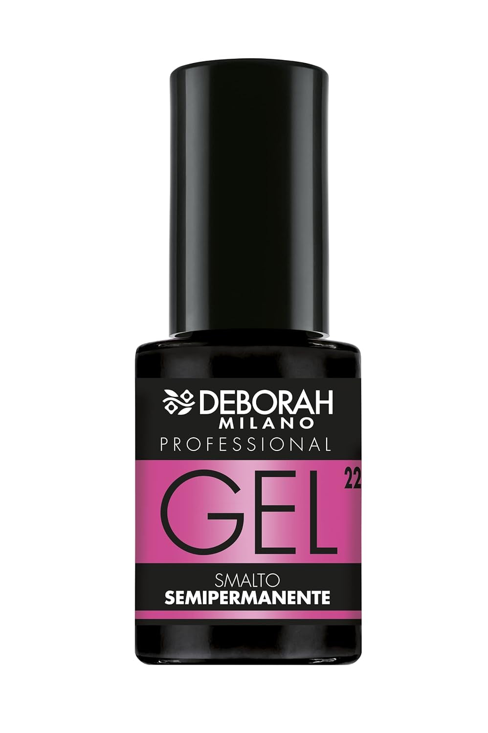 Vernis à ongles semi-permanent Milano Professional, no. 21 Bourgogne, effet volumateur, longue durée, pour des ongles intenses et brillants, 4,5 ml