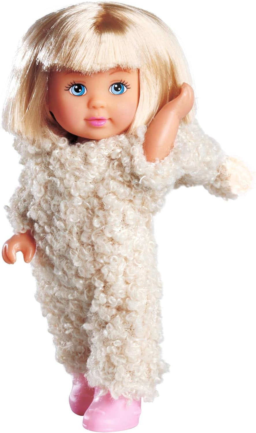 Simba Evi Love Cute Teddy, poupée de jeu en plein air Teddy Onesie, 12 cm, à partir de 3 ans