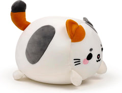 Puckator Swapseazzz Oreiller de voyage en peluche 2 en 1 Lola La Gatta Blanc Oreillers de voyage standard Naty Shop