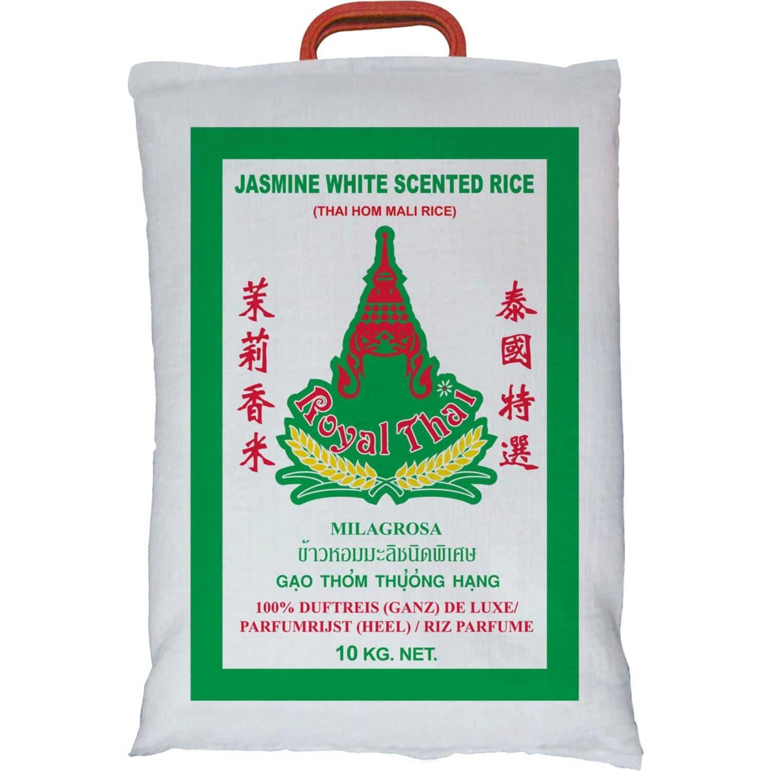 ROYAL THAI RICE - Riz long grain parfumé au jasmin - 1 x 10 kg