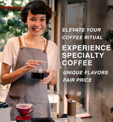 Torréfié sur commande ~ Grains de café de spécialité frais (idéal pour l'espresso) | 80 tasses de café torréfié | Bourbon jaune Brésil, Monts Mantiquiera, origine unique (1kg)