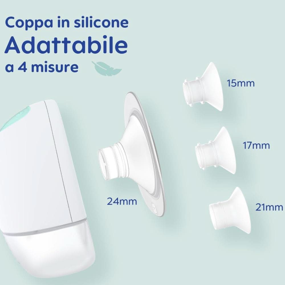 MAM Move Pompă de sân dublă, portabilă, 3 moduri de funcționare și 5 niveluri de intensitate Accesorii Hrana si Alaptare Bebe Naty Shop