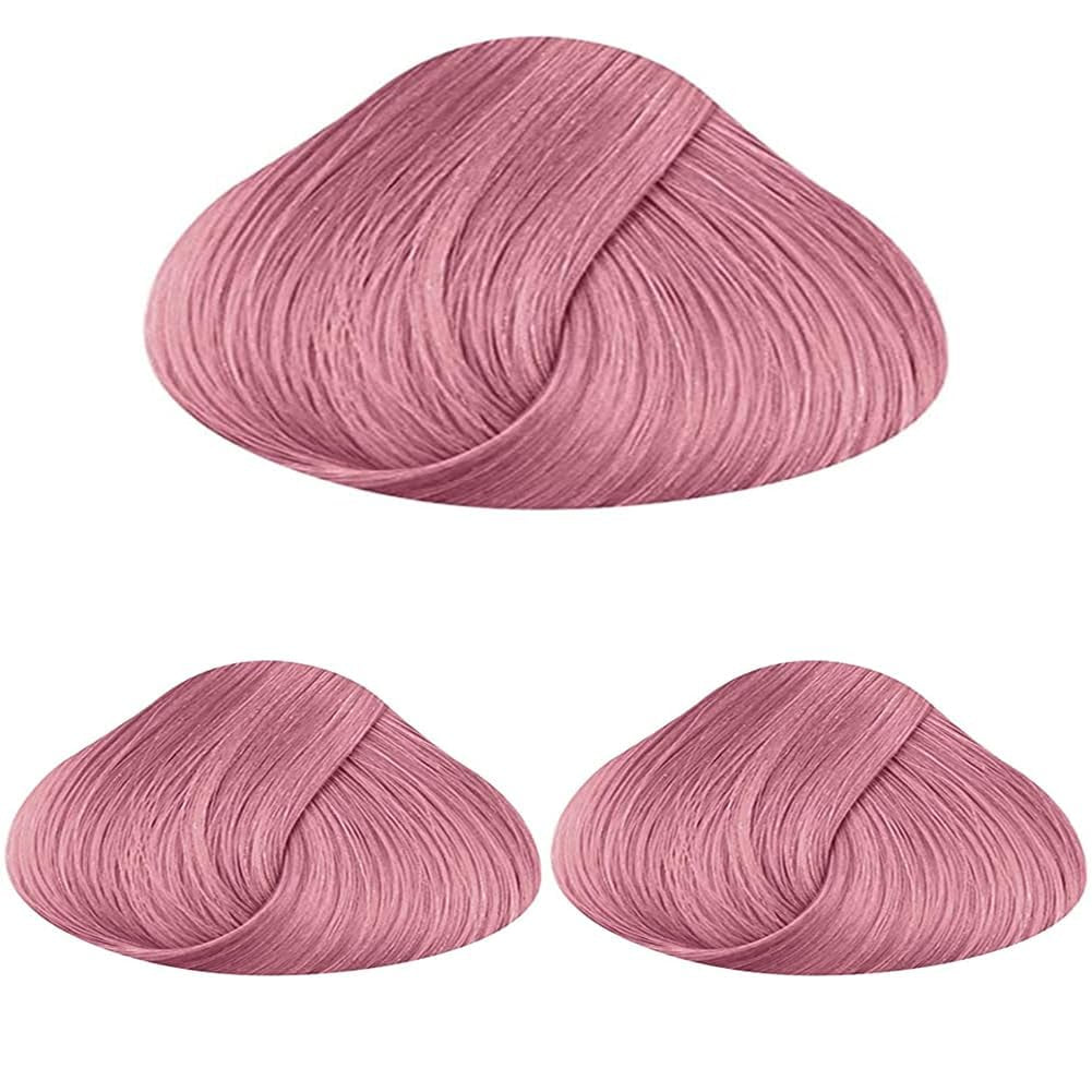 Directions Coloration Semi-permanente 88 ml - Teinture Cheveux Orange Fluorescent Naty Shop Pastel Rose 88 Ml (pack de 3)