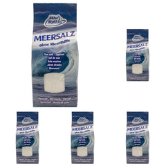 Meersalz Fein 1 kg | Produits naturels, non raffinés et sans produits | Unbehandeltes fines Meersalz