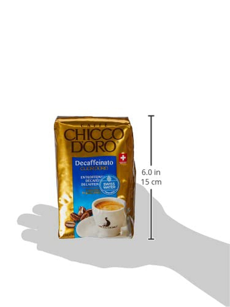 Chiccodoro Cuor D'Oro, grains décaféinés, 250 G Naty Shop Coffee