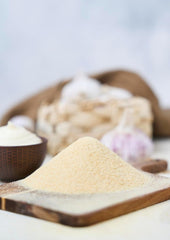 Fuchs Gewürze - Ail granulé - würzig-zwiebliger Geschmack für Tzatziki, Knoblauchbutter oder Gemüsegerichte - ingrédients naturels - 85 g en wiederverwendbarer, recyclebarer Dose