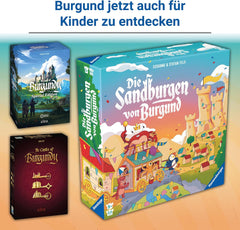 Ravensburger 24687 Châteaux de Sable de Bourgogne - Jeu pour enfants à partir de 5 ans, pour 2 à 4 joueurs