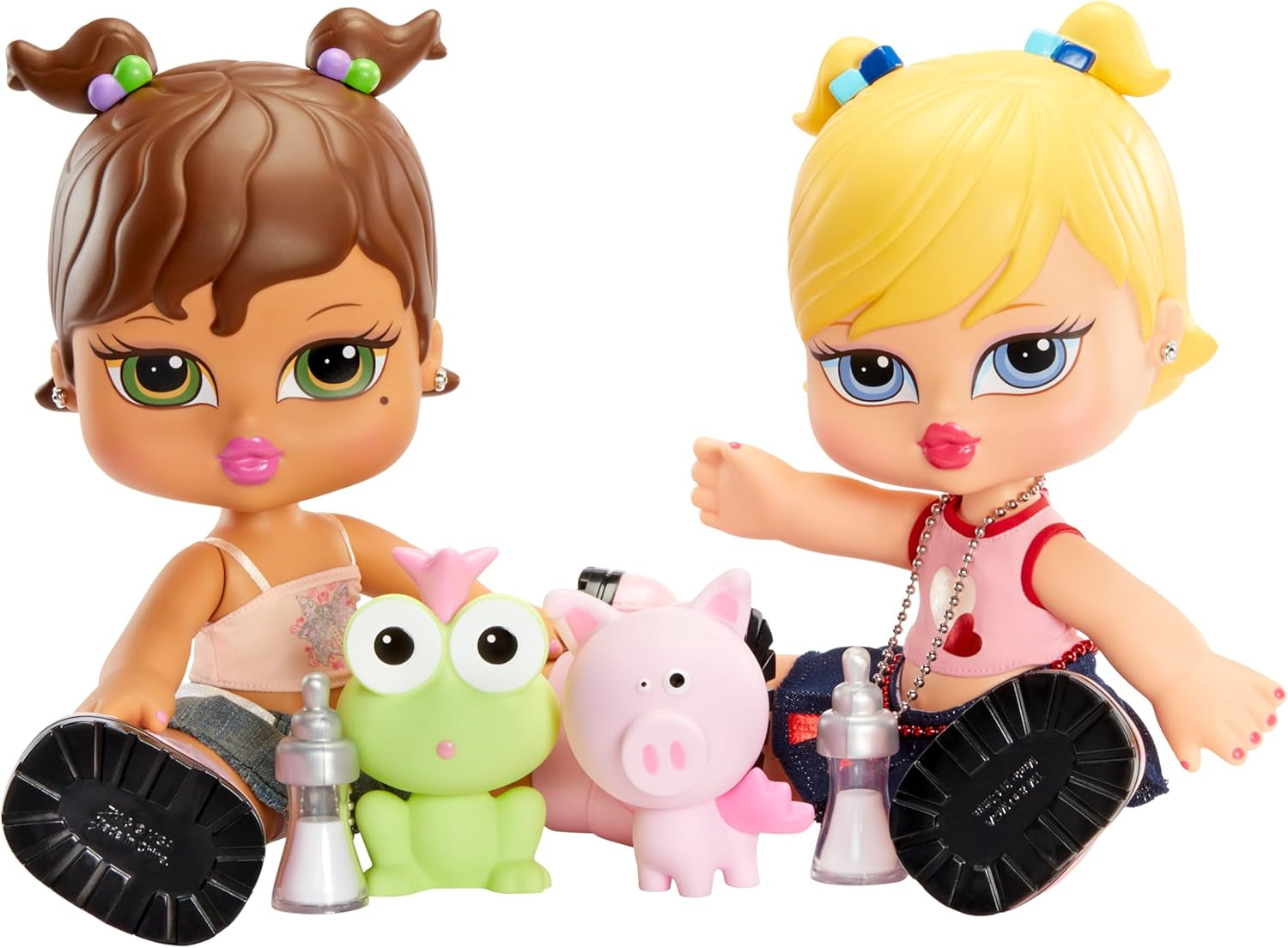 Bratz Big Babyz Yasmin – 34 cm große Sammlerpuppe, Inklusive Haustier, Accessoires und Echter Mode