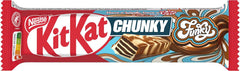 Nestlé Chunky Funky, gaufrette croustillante au chocolat au lait, paquet de 24 (24 x 40g)