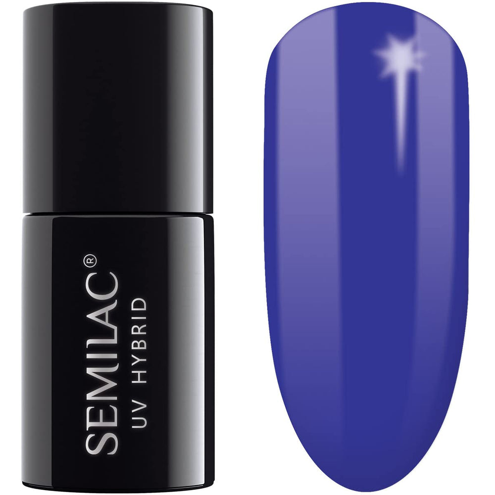 Semilac UV Nagellack Hybrid 404 Muffin aux haricots noirs 7 ml Kollektion Tastes of Fall