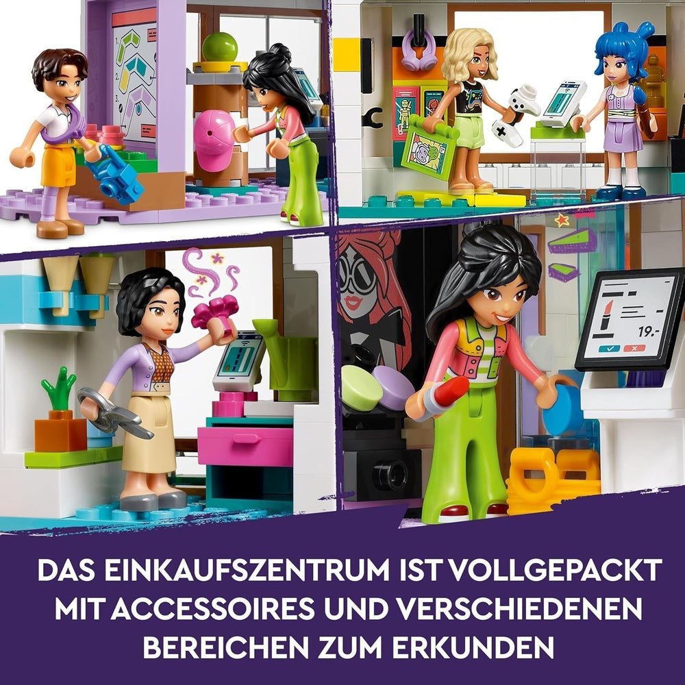 LEGO Store Friends Heartlake City Dollhouse Jouet pour filles et garçons Ensemble de figurines Favorise le développement socio-émotionnel Cadeau pour les enfants de 8 ans 42604 Ensembles de construction Besuche den LEGO-Store