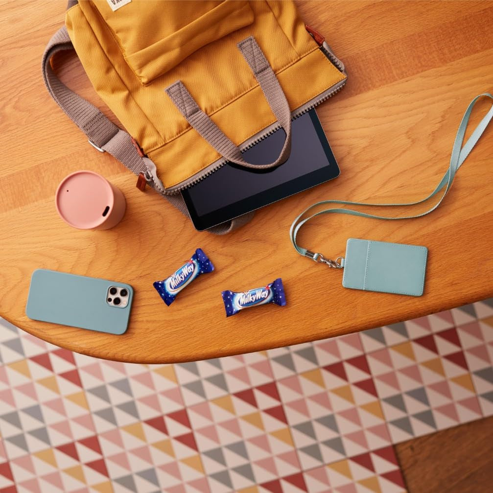 Mini Pack de Chocolat en Vrac, Mini Barres de Chocolat au Nougat Crème Caramel, 227g, Idée Cadeau Chocolat, Grand Pack de Chocolat