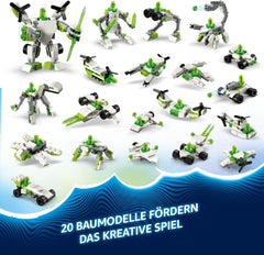 LEGO Dreamzzz L'aventure du robot et du véhicule de Z-Blob, jouet 20 en 1, pour filles et garçons, enfants à partir de 7 ans, ensemble de jeu fantastique avec figurine Mateo, 20 versions de Z-Blob 71487 Ensembles de construction Beuche den LEGO-Store