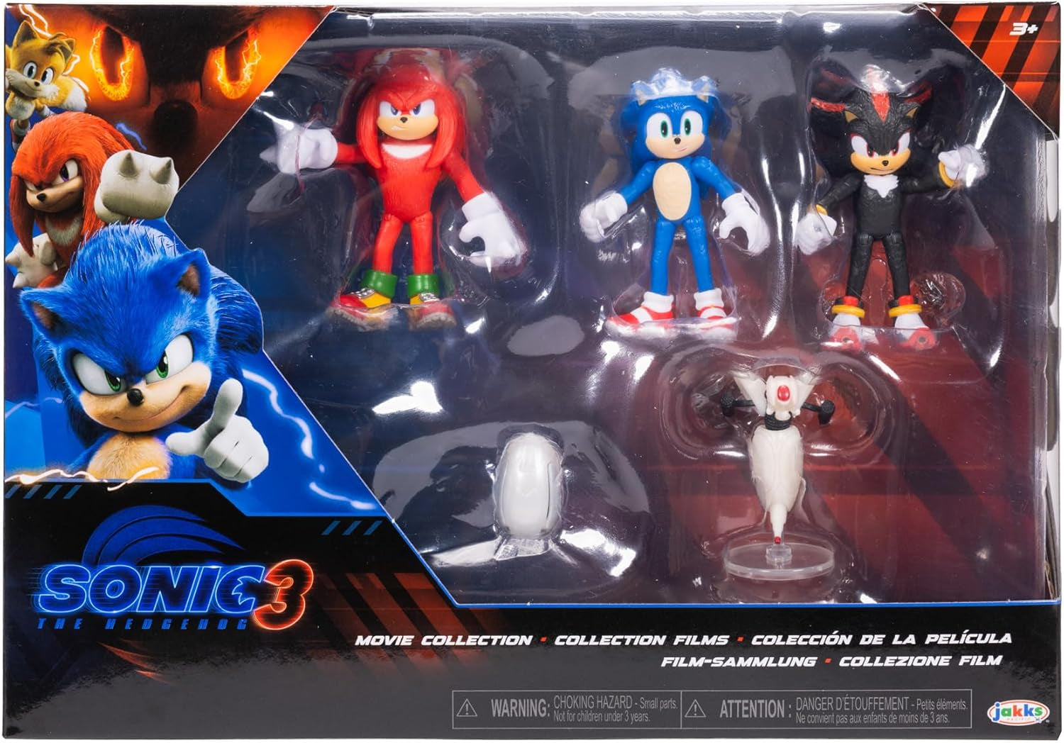 Sonic 3 Film 6 Cm Figurines Multipack Figurines Naty Shop