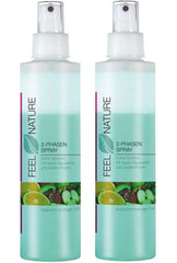 Lot de 2 : Feel Nature Spray Soin 2 Phases 2 x 200 ml Produits démêlants Naty Shop Titre par défaut