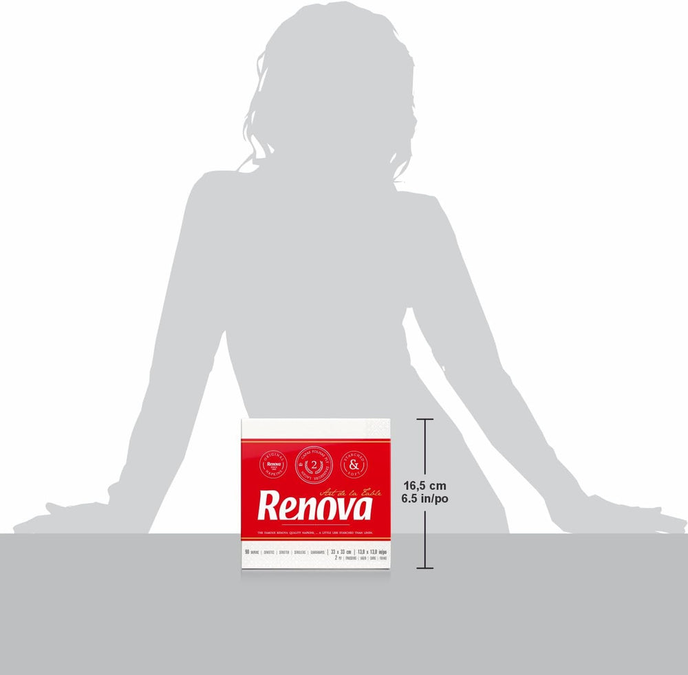 Lingettes Renova - 3 paquets de 540 pièces