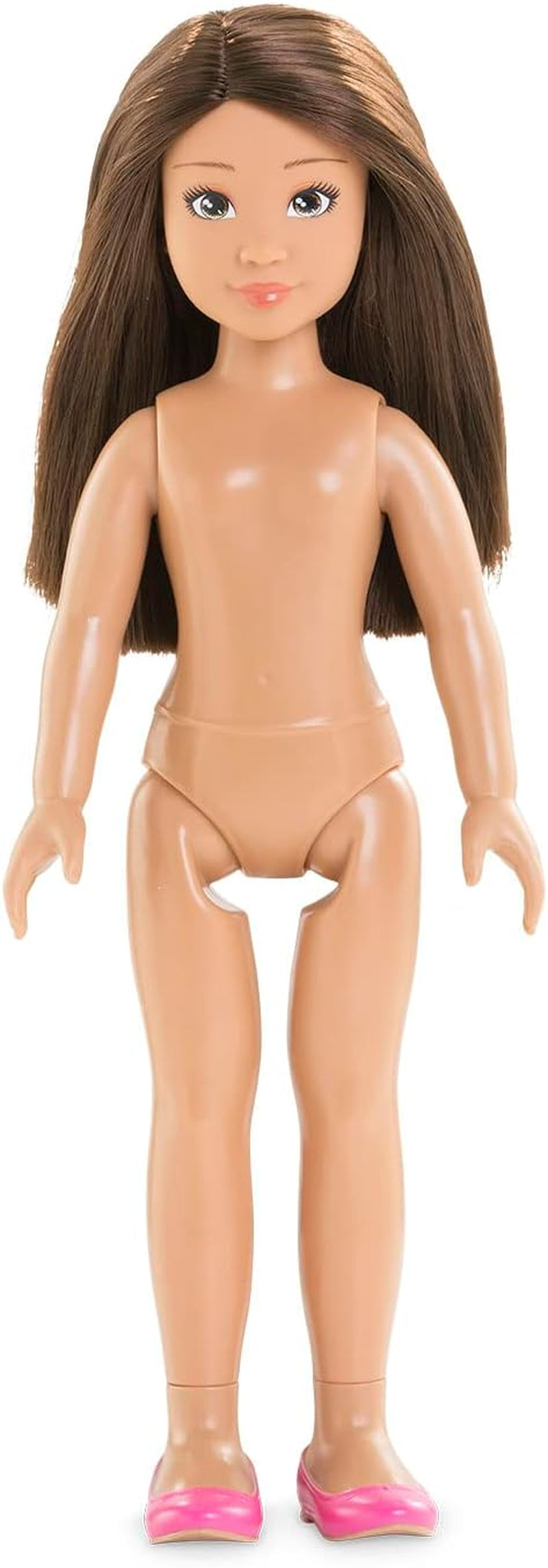 Corolle 9000600030 - Girls Luna Einhorn Set, Ankleidepuppe im Sommeroutfit mit Hund, mit Haarband, Ohrringe und extra Gummistiefel, 28cm Spielpuppe mit Vanilleduft, ab 4 Jahren