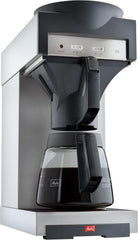 Machine à expresso professionnelle avec filtre 170 M, avec espace de rangement pour carafe en verre