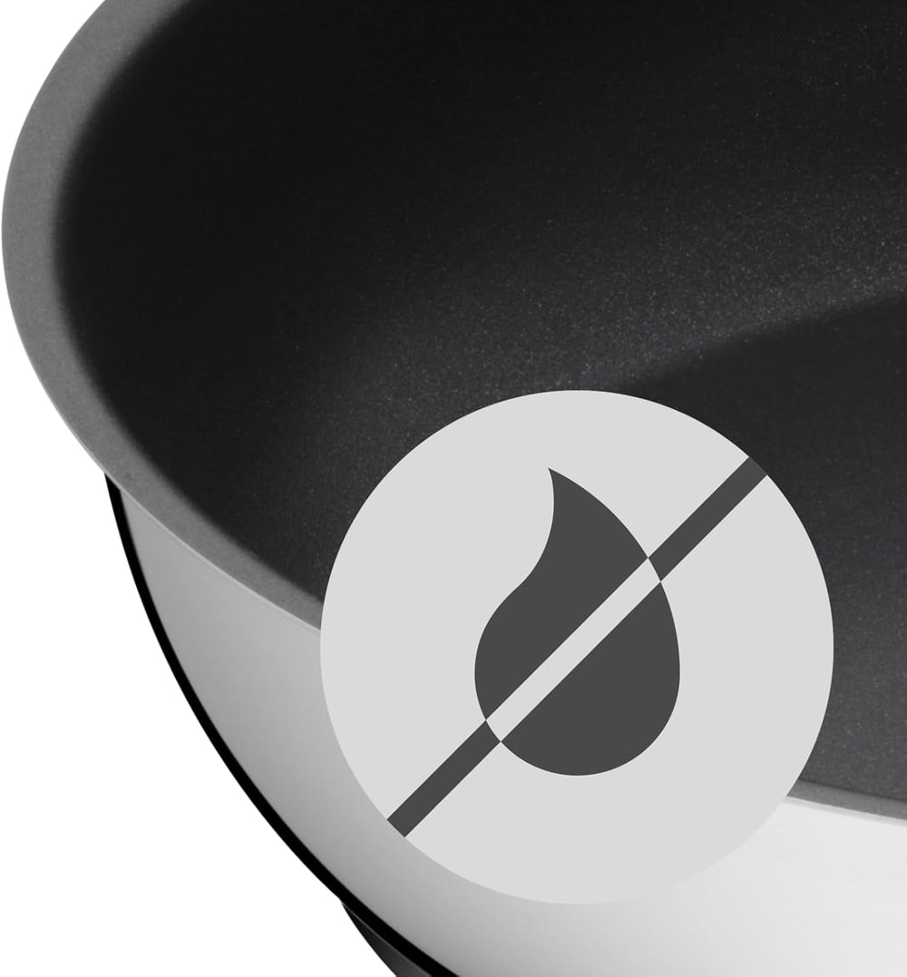 WMF Devil, induction, acier inoxydable recouvert de Cromargan, poignée en plastique Casseroles et poêles Naty Shop