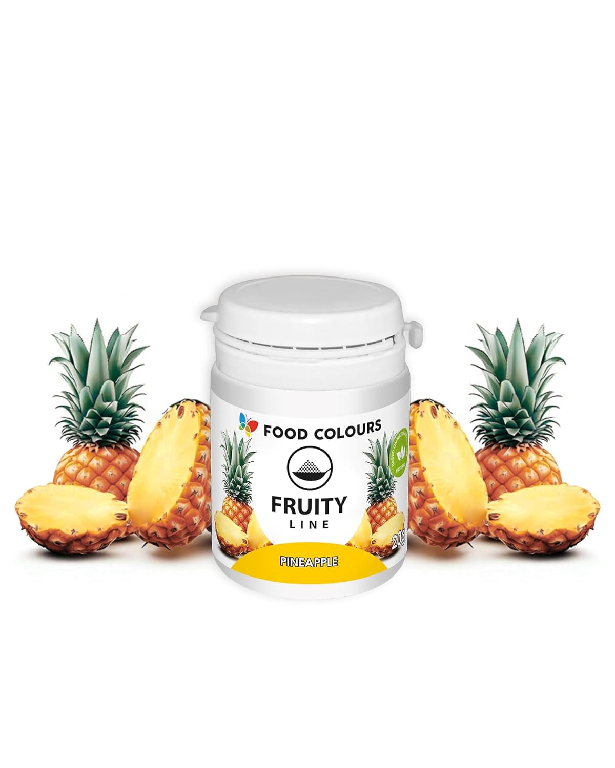 Colorant alimentaire en poudre colorant naturel Fruity Line BLEUET 20G colorant naturel en poudre pour crèmes glaçage pâte éponge en poudre colorant alimentaire pour boissons gelées