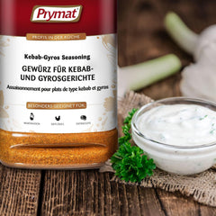 Prymat Gyros Gewürzmischung 900g – mélange aromatique et épicé pour plats Döner, Kebab, poulet, agneau et grillades – idéal pour griller, rôtir et assaisonner les plats de viande méditerranéens