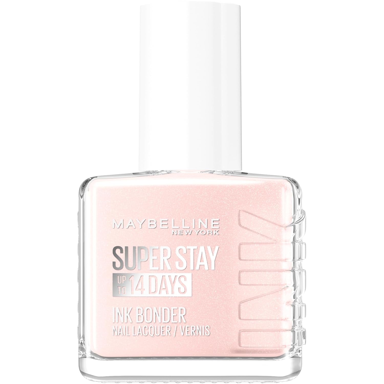 Oja Maybelline New York Super Stay Ink Bonder 078 Porcelain – ojă de lungă durată pentru unghii puternice și culoare intensă, 12,3 ml