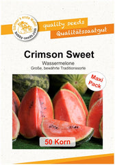 Melonensamen Crimson Sweet Wassermelone 50 Korn