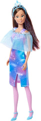 Simba Steffi Love Fantasy Princess, 4 couleurs assorties, un seul article expédié, poupée princesse avec cape et rayures pailletées, 29 cm, à partir de 3 ans