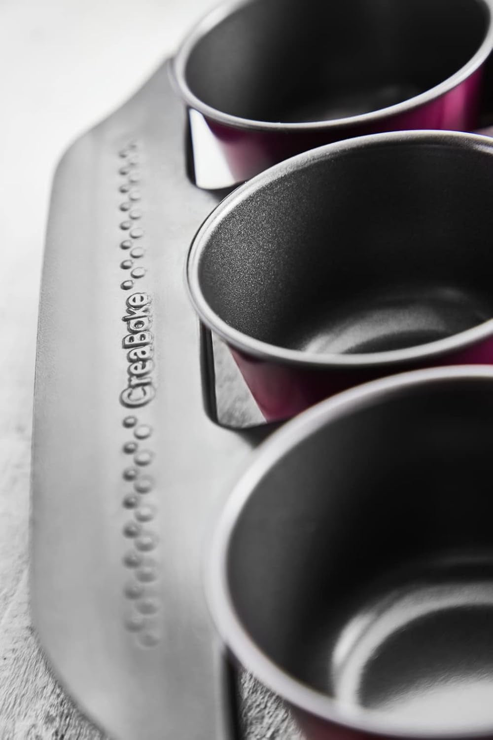 Tefal Creabake J3040104 Kuchenform, 9 Mulden, Antihaftbeschichtung, Austauschbar, Perfektes Backen, Kreative Und Leckere Rezepte, Nicht Compaible Mit Cake Factory, Creabake Moules et plaques à pâtisserie Naty Shop