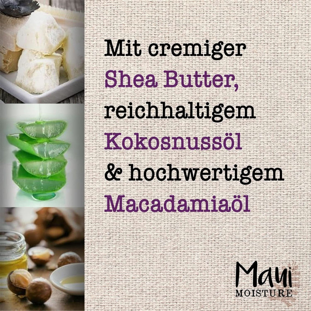 Maui Moisture Revive & Hydrate + Beurre de Karité, Shampoing ou Après-shampooing, 385 ml Douche et Bain Naty Shop