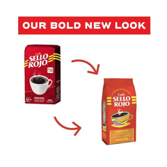 Café torréfié et moulu, brique de 17,6 onces