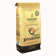 Crème Prodomo, Bohnenkaffee, Röstkaffee, Kaffee, ganze Bohnen, Kaffeebohnen, 8 x 1000 g