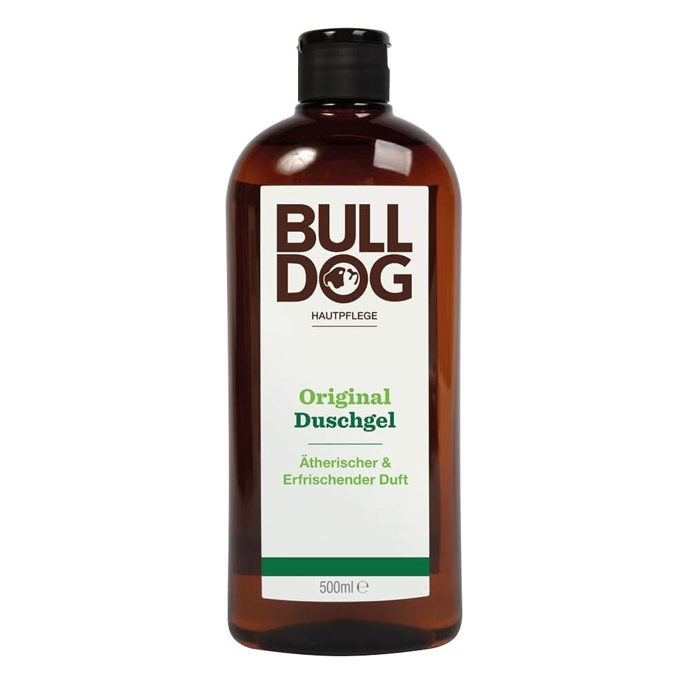 BULLDOG, Gel douche pour homme au citron et bergamote, 500 ml Douche et bain Naty Shop 500 ml Original