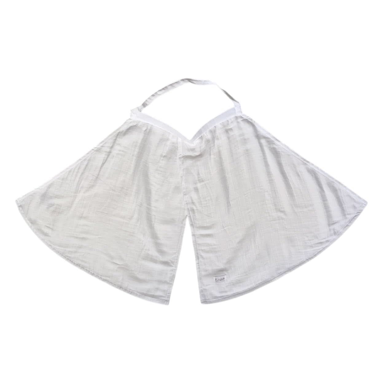 Serviette d'allaitement blanche Accessoires Alimentation et Allaitement Bebe Naty Shop