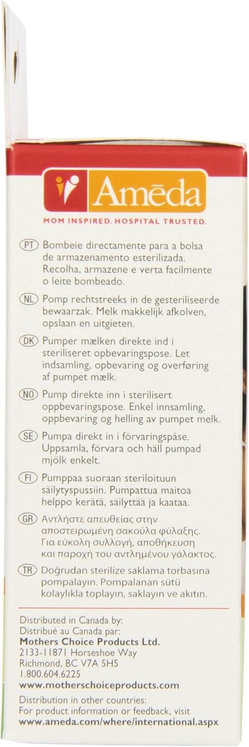 Sachets pour lait maternel - 40 pièces Alimentation et Accessoires d'Allaitement Bebe Naty Shop