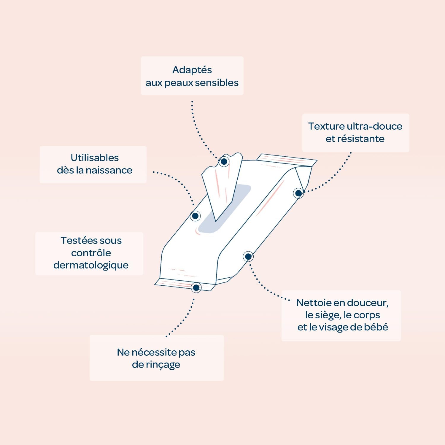 BIOLANE - Lot de 12 - Lingettes humides bébé au lait de toilette - Bébés - 864 Lingettes humides bébé - Nettoie et hydrate - Pour peaux sensibles - 98% d'origine naturelle - Dès la naissance