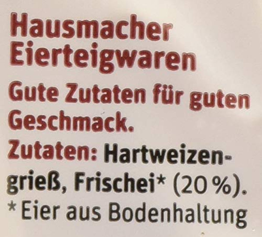 tegut... Nouilles à l'œuf, tire-bouchon, 1 x 500 g