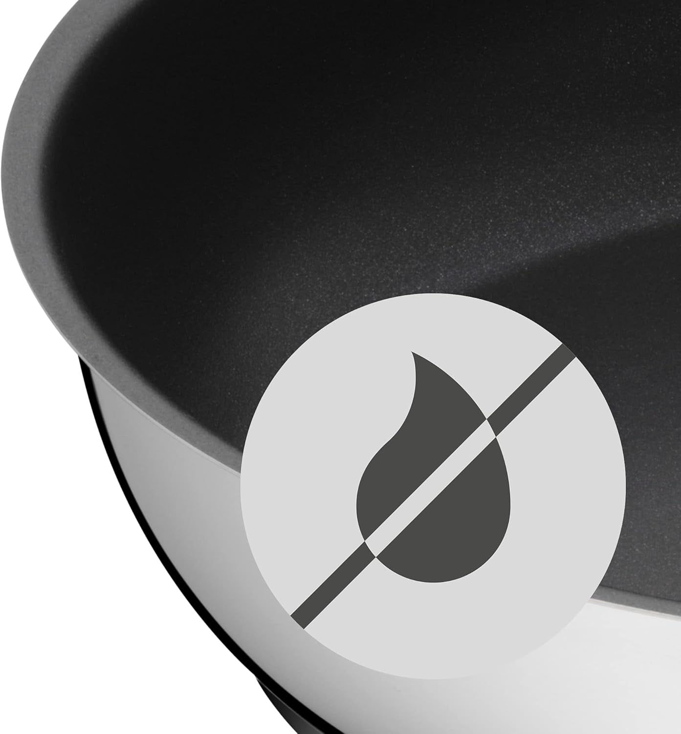 Poêle WMF Devil 28 cm, poêle à induction, acier inoxydable Cromargan, manche en plastique Casseroles et poêles Naty Shop