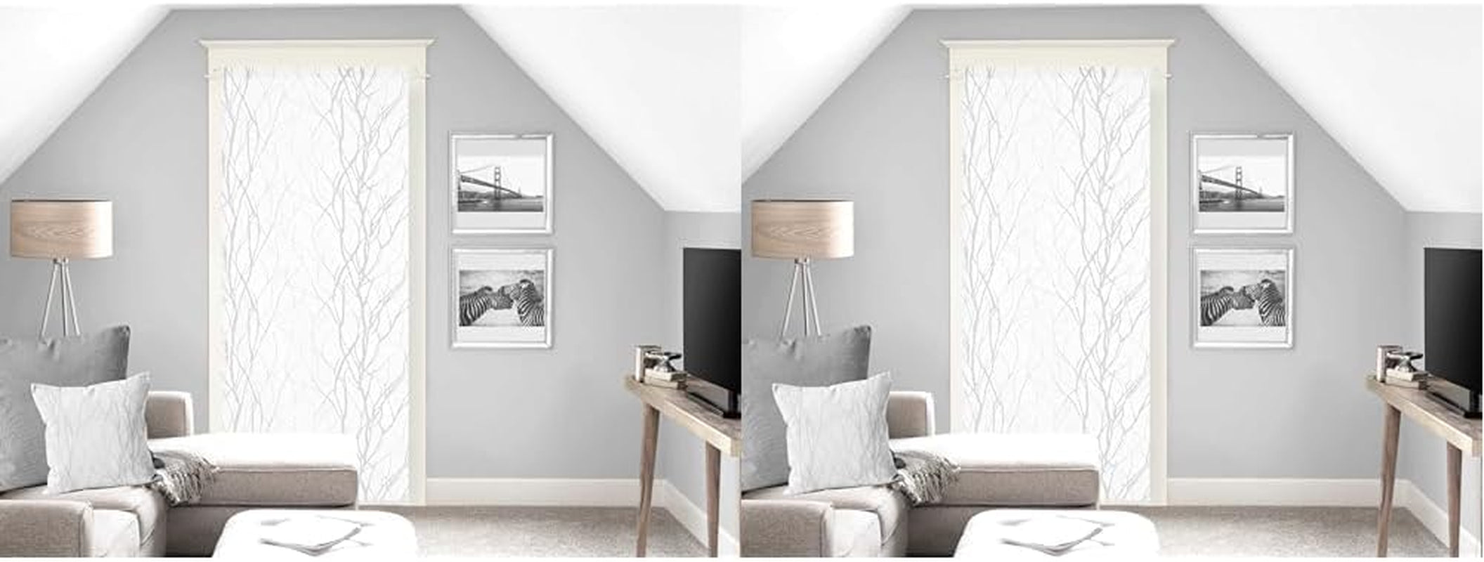 Soleil D'Ocre Liane Bise-Bise, Polyester, Blanc, 70 X 200 Cm Couettes et couettes Naty Shop Blanc 70 X 200 Cm (lot de 2)