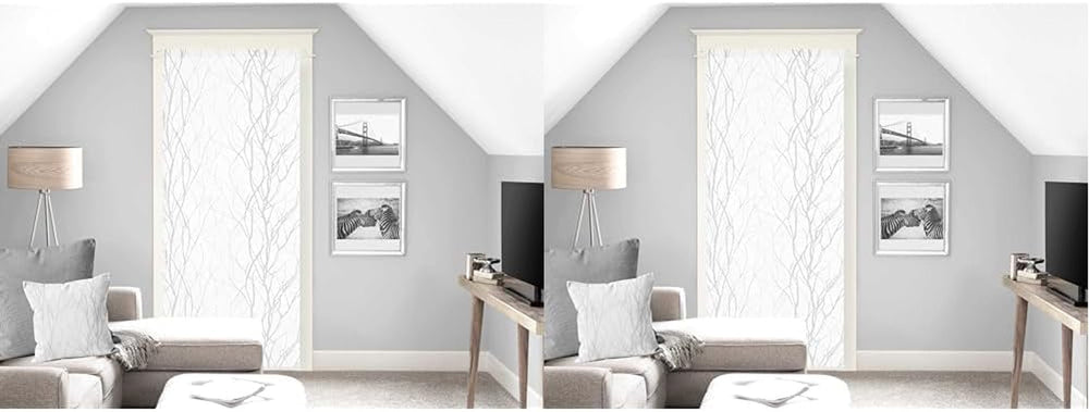 Soleil D'Ocre Liane Bise-Bise, Polyester, Blanc, 70 X 200 Cm Couettes et couettes Naty Shop Blanc 70 X 200 Cm (lot de 2)