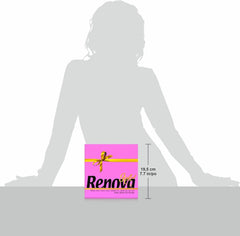 Serviettes en papier Renova, fuchsia, 40 serviettes, grandes, 2 épaisseurs