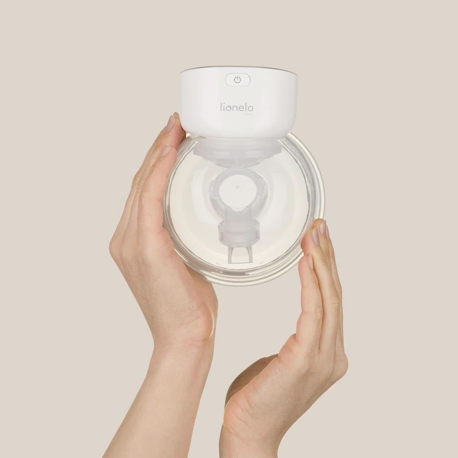 Tire-lait maternel électrique simple LIONELO Fidi Free 180 ml, tire-lait portable à 2 phases, économie d'énergie 9 niveaux, 3 tailles d'entonnoirs en silicone Minuteur Accessoires Alimentation et Allaitement Bebe Naty Shop