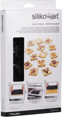 Silikomart - VOILA 'COOKIE' - VACANCES D'HIVER - COOKIE PUZZLE ARBRE DE NOEL