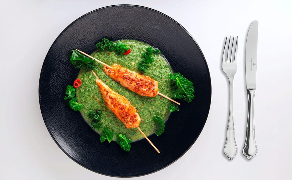 Set de tacâmuri Palazzo solid 30 piese Bucatarie Naty Shop