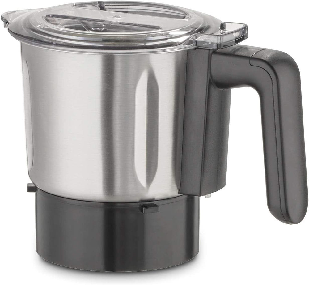 CASO B 1800 Powerblender-Set - Batteur sur socle, 28 000 U/Min, Glasbehälter 1,75 L, Inkl. Trinkflasche Und Zerkleiner, Mixer Testsieger Mit Sehr Gut, Edelstahl Naty Shop