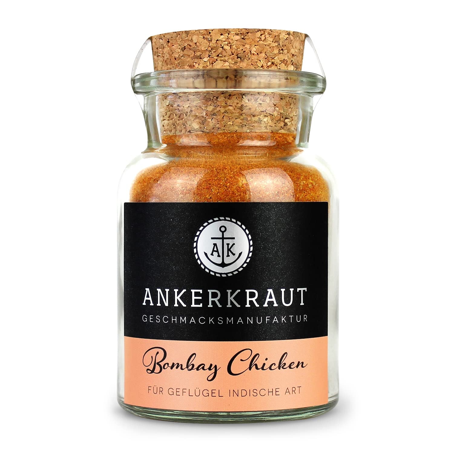 Ankerkraut Bombay Chicken, sauce barbecue indischer pour viandes et ailes de poulet, 230g Streuer
