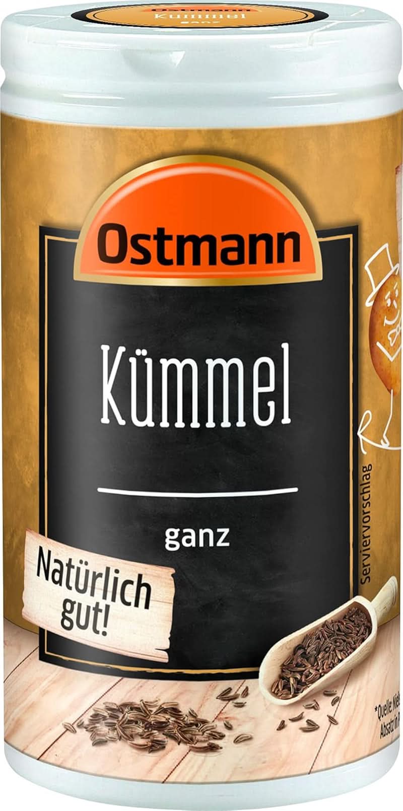 Ostmann - Cumin entier, 35 grammes Condimente Naty Shop