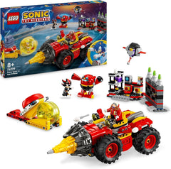 LEGO Sonic le Hérisson Super Sonic contre. Ensemble de jeu vidéo Egg Drillster Adventure, cadeau pour enfants, ensemble Shadow et Dr Eggman pour garçons et filles de 8 ans, 76999 ensembles de construction Besuche den LEGO-Store Default Title
