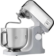 Kenwood Kmix Editions KMX760CH Machine de cuisine, 5 L Edelstahl Schüssel, Safe-Use-Sicherheitssystem, Metallgehäuse, 1000 Watt, Inkl. 3-Teiligem Patisserie-Set Und Spritzschutz, Chrom Mère et Enfant Naty Shop